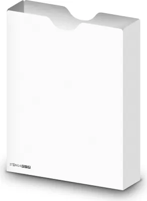 Produktbild von itenga Heftbox DIN A4 Hochformat aus PP Kunststoff WEISS