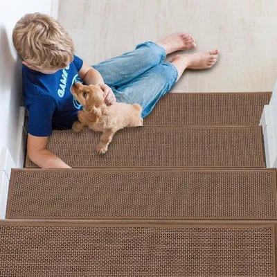 Produktbild von Famanu Treppenmatte Antirutsch, 20 cm x 76 cm, 4 Stück