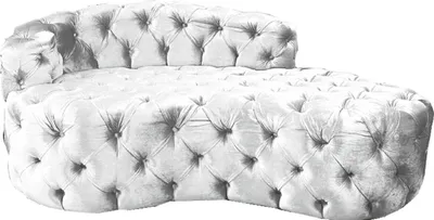 Produktbild von Casa Padrino Luxus Chesterfield Samt Chaiselongue - Verschieden Farben - Chesterfield Wohnzimmer Möbel