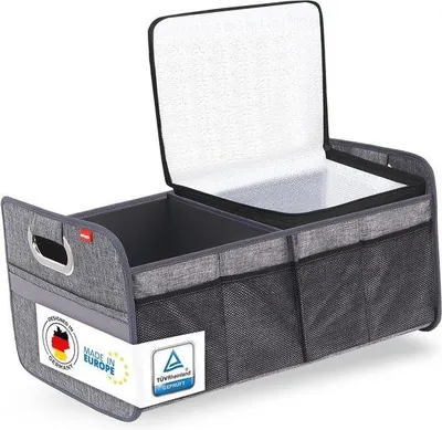 Zdjęcie produktu dla Elastyczna siatka samochodowa z nylonu, 60 x 25 cm, czarna
