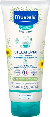 Produktbild von Mustela Stelatopia Reinigungscreme 200 ml