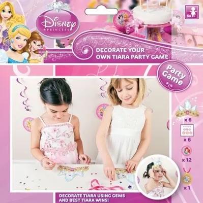 Produktbild von 6 Disney Princess DIY Kronen Schlosswelt