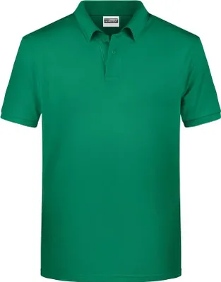 Produktbild von Men's Basic Polo Klassisches Poloshirt irish-green, Gr. M