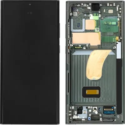 Produktbild von Original Display für Samsung Galaxy S23 Ultra LCD + Rahmen grün GH82-30466C