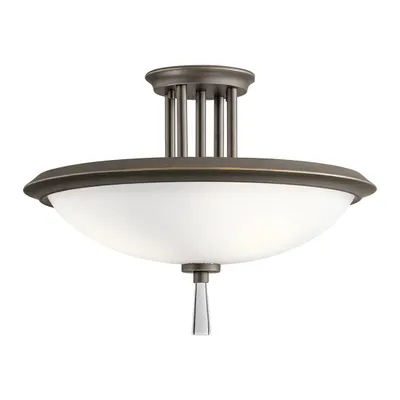 Immagine prodotto di Lampada da soffitto Elstead Dreyfus E27 a 3 luci, bronzo anticato