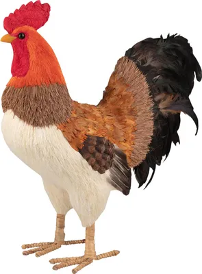 Produktbild von 2x Hahn aus Naturmaterialien Ostern Osterdeko 54 cm