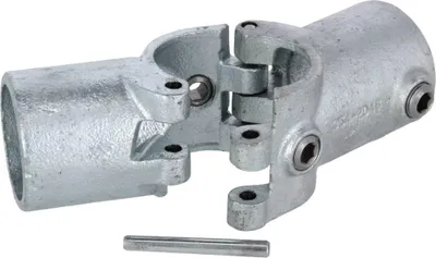Produktbild von Rohrverbinder Kreuzverbinder klappbar 1 1/2" (48,3 mm), 90° - Durchgang AVERDE