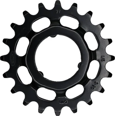 Produktbild von KMC Antriebsritzel E-Bike für Shimano 1/2' x 1/8', 20 Zähne,, schwarz