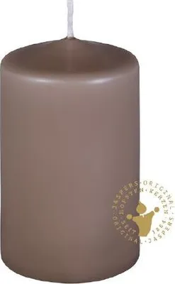 Produktbild von Stumpenkerzen flachs 100 x 60 mm, 10 Stück