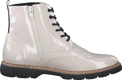 Produktbild von s.Oliver Damen Stiefelette Schnürboot Reißverschluss Lyralochung 5-25465-39, Größe:37 EU, Farbe:Beige