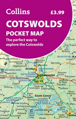 Produktbild von Cotswolds Pocket Map