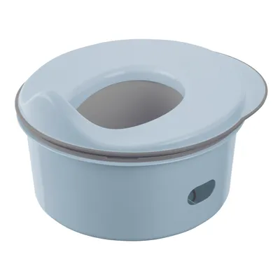 Produktbild von keeeper Babytopf deluxe 3in1, Töpfchen + Toilettensitz + Hocker, 30 x 34 x 18,5 cm, Miro Pure, Blau (Nordic Blue)