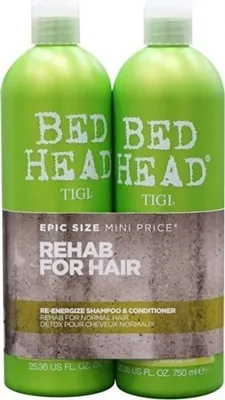 Obrázek produktu pro Tigi Re-energize, Jakékoliv pohlaví, 2 kusů, Suché vlasy, Hydratující, Posilující, 750 ml, 750 ml
