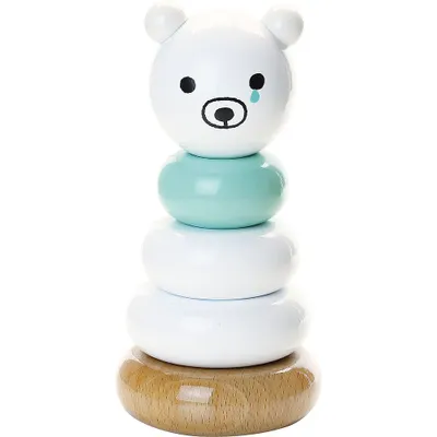 Produktbild von Vilac Trauriger Teddybär Hölzerner Aufsatzturm