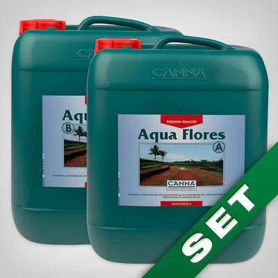 Produktbild von Canna Aqua Flores A & B, Blütedünger, 10 Liter