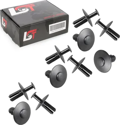 Produktbild von 10x SPREIZNIETE BEFESTIGUNG CLIPS FRONT STOßSTANGEN FÜR BMW