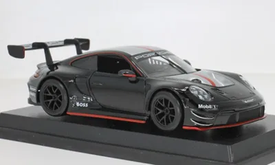 Produktbild von Bburago BBU18-28048 - 1/24 - Porsche 911 GT3 R, schwarz/rot, 2023 - Neu