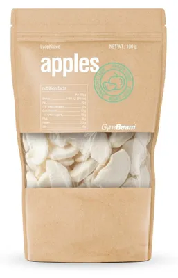 Produktbild von GymBeam - Gefriergetrocknete Äpfel, 100 g