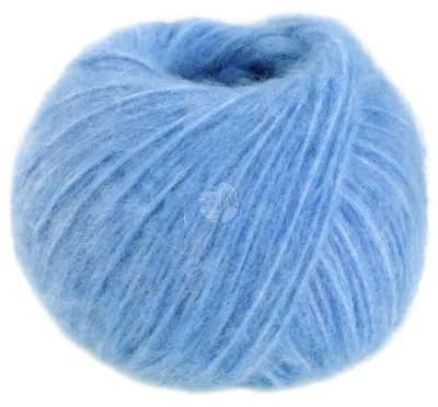 Produktbild von Lana Grossa ALPACA AIR II 50 g Leichtes Alpaka-Schlauchgarn mit Baumwollanteil 140 m Farbe 018 - Hellblau