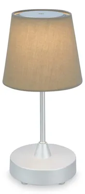 Obrázok produktu pre LED stolná lampa, akumulátorová, s možnosťou stmievania, bezdrôtová, s dotykovým ovládaním, 3 300 K, teplá biela