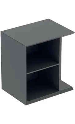 Produktbild von Seitenelement iCon 370x400x273mm lava matt