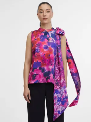 Produktbild von Orsay Lila Damen Blumentop 1000412X3325__38