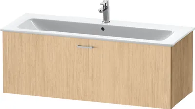 Image de Duravit XBase meuble sous-lavabo suspendu L:120 cm avec 1 tiroir, XB603303030