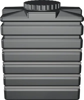 Produktbild von Kellertank GKT 1.25 inkl. Deckel, Zulaufberuhiger und Überlaufsiphon