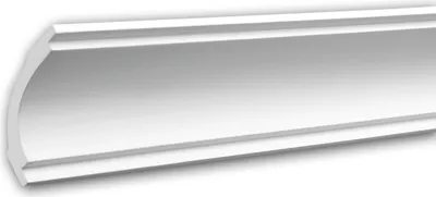 Produktbild von PROFHOME 150160F flexible Eckleiste Stuckleiste aus flexiblem Polyurethan 2 m
