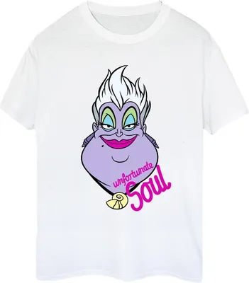 Produktbild von Disney - "Unfortunate Soul" T-Shirt für Damen BI47142 (4XL) (Weiß)