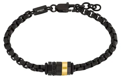 Produktbild von S.Oliver Herren Edelstahlarmband schwarz 2034953