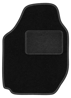 Produktbild von Fahrermatte Velours für Toyota RAV4 I 1994-2000 (SUV) – 1-tlg, Schwarz, passgenau – Wielganizator LUX