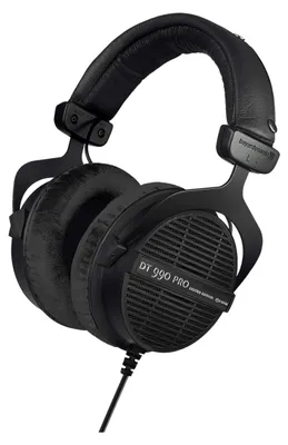 Obrázok produktu pre Beyerdynamic DT 990 PRO 250 OHM Black Limited Edition - Slúchadlá pre otvorené štúdiá