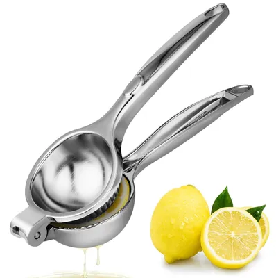 Imagen del producto de Exprimidor de limones práctico, fabricado con una aleación duradera, de 7 cm de diámetro, ideal para cítricos