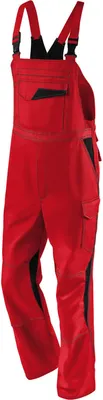 Produktbild von Kübler Image Dress  Latzhose mittelrot/schwarz Gr. 114