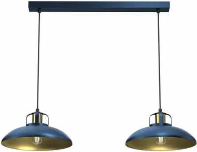 Immagine prodotto di Milagro FELIX lampadario a sospensione MLP7715 blu navy / oro