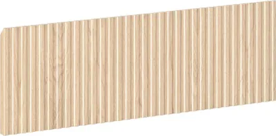 Produktbild von Mexen Rivel Front mit Rillen für den Badezimmerschrankkorpus 60 x 20 cm, Eiche - 91A20-0600-235-1-81