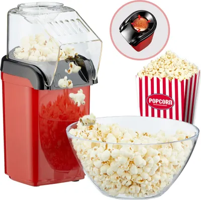 Produktbild von Popcorn Maschine, rot, ca, H27cm