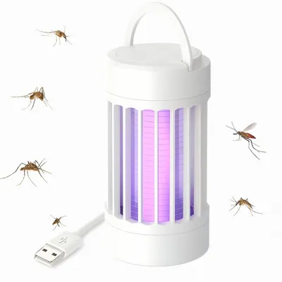 Zdjęcie produktu dla Lampa Owadobujcza TSG-270 Na Komary Muchy Meszki UV Pułapka Akumulatorowa