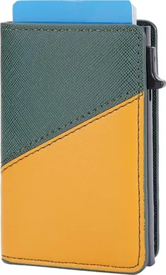 Immagine prodotto di Portafoglio da uomo Baellerry LA-36283 - Verde/Giallo KP36283
