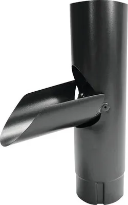 Produktbild von PRECIT Wasserablaufklappe Anthrazitgrau RAL 7016 NW 87 mm