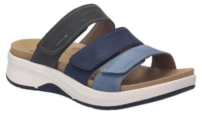 Produktbild von Josef Seibel - ESTELLE 11 - Damenpantolette - slate blue-multi 97311380599 (37/slate blue-multi)