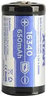 Image de Pile 16340/R-CR123 3,7 V Li-ion 650 mAh