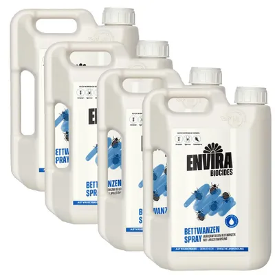 Produktbild von Envira Bettwanzen Abwehrspray im Vorteilspack 4x2L