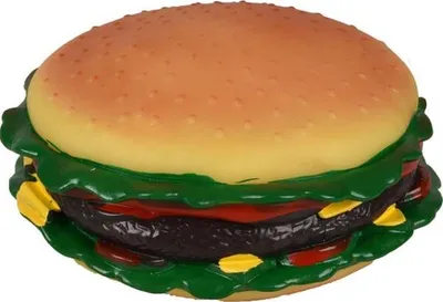 Zdjęcie produktu dla Zabawka winylowa Hamburger 15 cm Flamingo