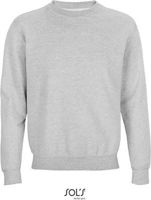 Produktbild von SOLs Collection Baumwolle Classics-25.3814 Uni Sweater Gr. 5XL grey melange