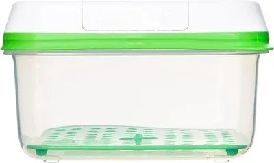 Produktbild von Famanu Speisenbehälter RVS – luftdichte Lebensmittelbox für den Kühlschrank – spülmaschinenfest