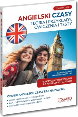 Productafbeelding van Angielski Czasy Teoria i przyklady, cwiczenia i testy
