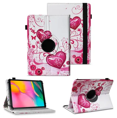 Produktbild von Tablet Tasche für Samsung Galaxy Tab A 10.1 2019 Hülle Schutzhülle 360° DrehbarFarben:Motiv 6