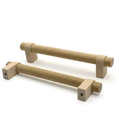 Produktbild von Möbelgriff Stangengriff Küchengriff Schrankgriff Schubladengriff 128mm Designgriff Beige